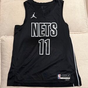 Black Kyrie Irving Nets Basketball Jersey